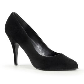 Pleaser VANITY-420 Escarpins Velours Noir