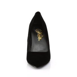 Pleaser VANITY-420 Escarpins Velours Noir