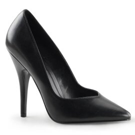 Pleaser SEDUCE-420V Escarpins Cuir synthétique Noir EU-35/US-5