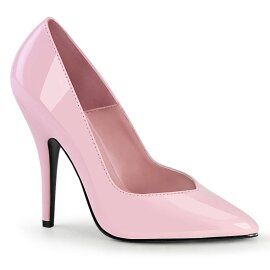 Pleaser SEDUCE-420V Escarpins Vernis Rose EU-35/US-5