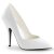 Pleaser SEDUCE-420V Escarpins Vernis Blanc EU-35/US-5