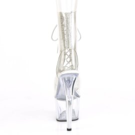 Pleaser ADORE-1016C-2 Bottines à plateforme Strass Transparent EU-41/US-11