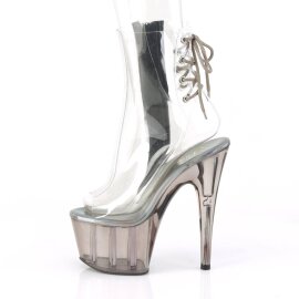 Pleaser ADORE-1018CT Bottines à plateforme Fumée Transparent EU-36/US-6