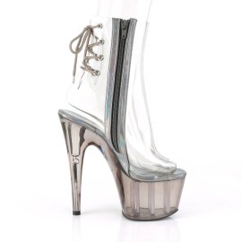 Pleaser ADORE-1018CT Bottines à plateforme Fumée Transparent EU-37/US-7