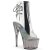 Pleaser ADORE-1018CT Bottines à plateforme Fumée Transparent EU-37/US-7