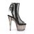 Pleaser ADORE-1018MSHT Bottines à plateforme mailles Fumée Noir EU-40/US-10
