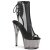 Pleaser ADORE-1018MSHT Bottines à plateforme mailles Fumée Noir EU-39/US-9