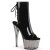 Pleaser ADORE-1018T Bottines à plateforme Vernis Fumée Noir EU-38/US-8