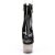 Pleaser ADORE-1018T Bottines à plateforme Vernis Fumée Noir EU-38/US-8