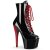 Pleaser ADORE-1020 Bottines à plateforme Vernis Noir EU-39/US-9
