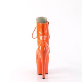 Pleaser ADORE-1020 Bottines à plateforme Vernis Orange EU-36/US-6