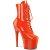 Pleaser ADORE-1020 Bottines à plateforme Vernis Orange EU-38/US-8