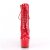 Pleaser ADORE-1020 Bottines à plateforme Vernis Rouge EU-38/US-8