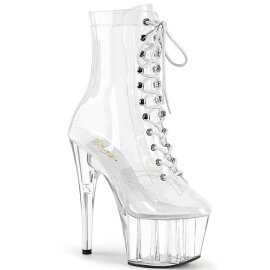 Pleaser ADORE-1020C Bottines à plateforme Transparent EU-36/US-6