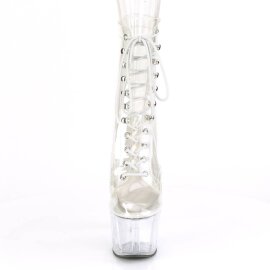 Pleaser ADORE-1020C Bottines à plateforme Transparent EU-36/US-6