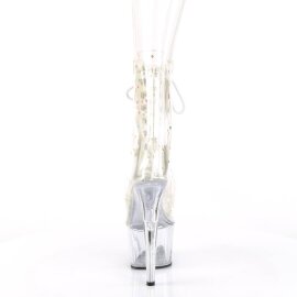 Pleaser ADORE-1020C-2 Bottines à plateforme Transparent EU-37/US-7