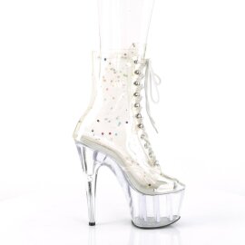 Pleaser ADORE-1020C-2 Bottines à plateforme Transparent EU-37/US-7