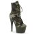 Pleaser ADORE-1020CAMO Bottines à plateforme Camouflage Vert EU-35/US-5
