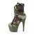 Pleaser ADORE-1020CAMO Bottines à plateforme Camouflage Vert EU-35/US-5