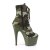 Pleaser ADORE-1020CAMO Bottines à plateforme Camouflage Vert EU-35/US-5