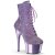 Pleaser ADORE-1020CHRS Bottines à plateforme Strass Chrome Violet EU-42/US-12