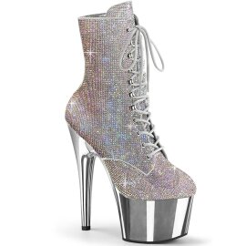 Pleaser ADORE-1020CHRS Bottines à plateforme Multi...