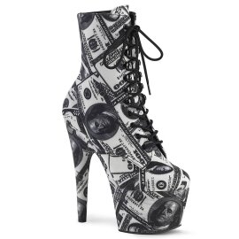 Pleaser ADORE-1020DP Bottines à plateforme Noir...