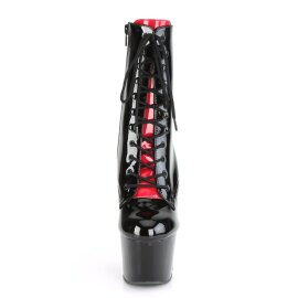 Pleaser ADORE-1020FH Bottines à plateforme Vernis Noir EU-39/US-9