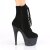 Pleaser ADORE-1020FSMG Bottines à plateforme Daim synthétique Paillettes Noir EU-36/US-6