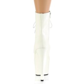 Pleaser ADORE-1020GD Bottines à plateforme Cuir Blanc EU-40/US-10