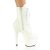 Pleaser ADORE-1020GD Bottines à plateforme Cuir Blanc EU-40/US-10