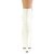 Pleaser ADORE-1020GD Bottines à plateforme Cuir Blanc EU-35/US-5