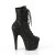 Pleaser ADORE-1020GWR Bottines à plateforme Paillettes Noir EU-35/US-5