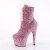 Pleaser ADORE-1020GWR Bottines à plateforme Paillettes Rose EU-38/US-8