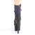 Pleaser ADORE-1020OMBG Bottines à plateforme Paillettes Bigarré Violet EU-35/US-5