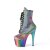 Pleaser ADORE-1020RC-REFL Bottines à plateforme Réflexion Chrome Bigarré EU-36/US-6