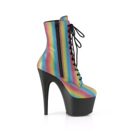 Pleaser ADORE-1020REFL-02 Bottines à plateforme Réflexion Bigarré EU-36/US-6