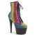 Pleaser ADORE-1020RS Bottines à plateforme Strass Bigarré EU-40/US-10