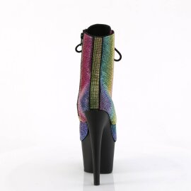 Pleaser ADORE-1020RS Bottines à plateforme Strass Bigarré EU-38/US-8