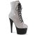 Pleaser ADORE-1020RS Bottines à plateforme Strass Argent EU-39/US-9
