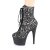 Pleaser ADORE-1020SPLAT Bottines à plateforme Holo Velours Bigarré EU-37/US-7