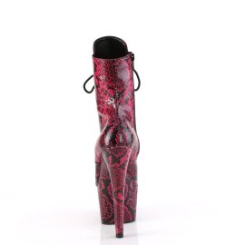 Pleaser ADORE-1020SPWR Bottines à plateforme Serpent Rose EU-37/US-7