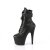 Pleaser ADORE-1020STR Bottines à plateforme Cuir synthétique Noir EU-36/US-6