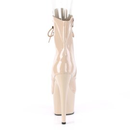 Pleaser ADORE-1021 Bottines à plateforme Vernis Beige EU-41/US-11
