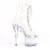 Pleaser ADORE-1021C Bottines à plateforme Transparent EU-37/US-7