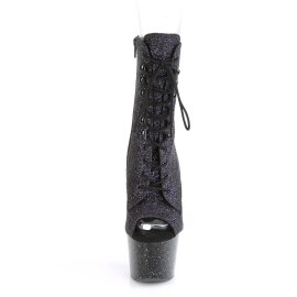 Pleaser ADORE-1021MG Bottines à plateforme Paillettes Violet EU-38/US-8