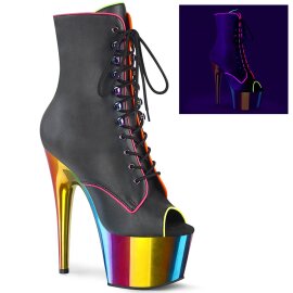 Pleaser ADORE-1021RC-02 Bottines à plateforme Cuir...