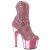 Pleaser ADORE-1029CHRS Bottines à plateforme Strass Chrome Rose EU-38/US-8