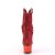 Pleaser ADORE-1029CHRS Bottines à plateforme Strass Chrome Rouge EU-36/US-6