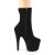 Pleaser ADORE-1042 Bottines à plateforme Daim synthétique Noir EU-39/US-9